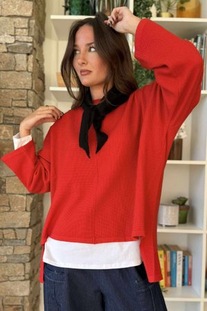 Jonti Knit Neckerchief Black